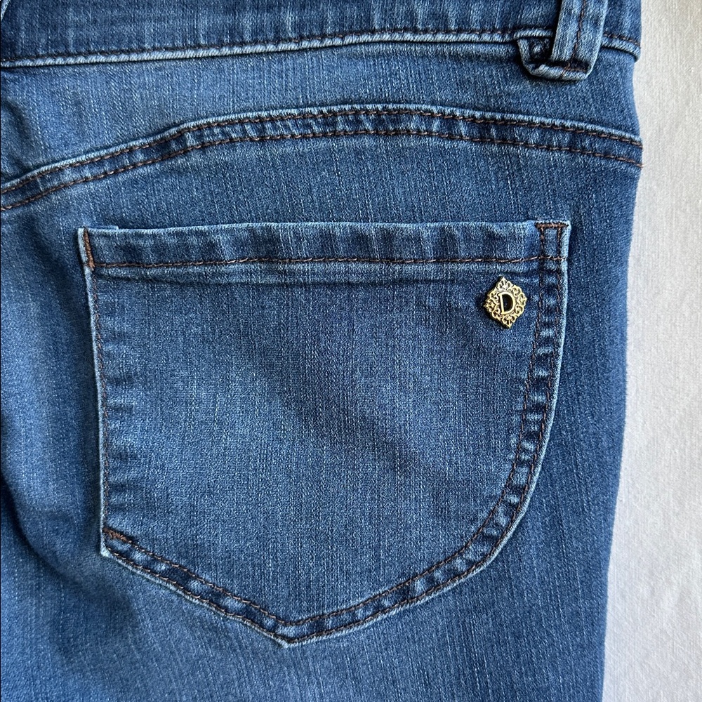 Democracy Ab Technology dark wash skinny jeans, size 14 - Picture 8 of 11